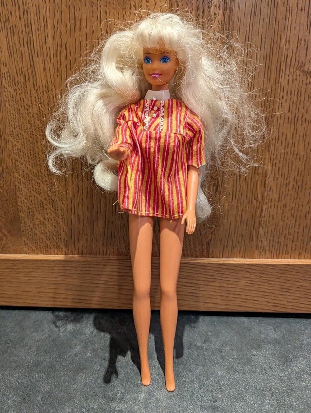 Vintage 1966 Barbie Doll Mattel Blond Hair